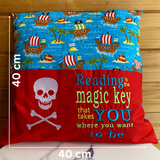 Pirate Storybook Cushion