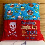 Pirate Storybook Cushion