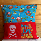 Pirate Storybook Cushion