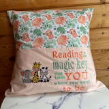 Safari Animals Storybook Cushion