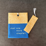 “Just one more chapter” Floral Book Sleeve, Fabric Book Sleeve, Book Pouch or Book Cosy, Reading Gift