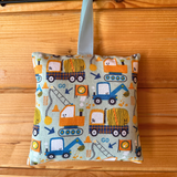 Tooth fairy cushion, digger print