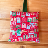 Letter to Santa hanging cushion, present print