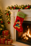 Personalised Gingerbread Man Christmas Stocking