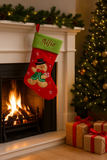 Personalised Gingerbread Man Christmas Stocking