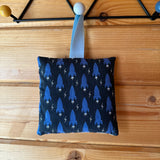 Tooth fairy cushion, rocket print