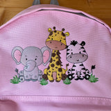 Safari animals rucksack