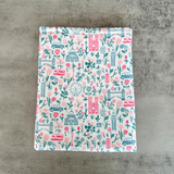 “Just one more chapter” London Landmarks Book Sleeve, Fabric Book Sleeve, Book Pouch or Book Cosy, Reading Gift
