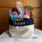 Skincare Canvas Storage Organiser