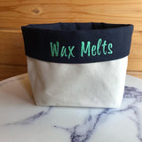 Wax Melt Canvas Storage Organiser