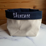 Skincare Canvas Storage Organiser