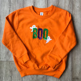 Adult BOO Glow In The Dark Sweatshirt