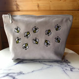 Lots Of Bees Make-Up Bag