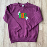 Adult BOO Glow In The Dark Sweatshirt