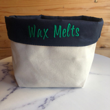 Wax Melt Canvas Storage Organiser