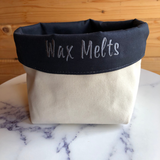 Wax Melt Canvas Storage Organiser