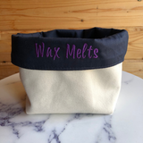 Wax Melt Canvas Storage Organiser