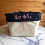 Wax Melt Canvas Storage Organiser