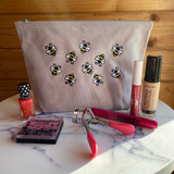 Lots Of Bees Make-Up Bag