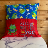Frog Story Cushion