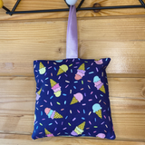 Tooth fairy cushion, ice cream print