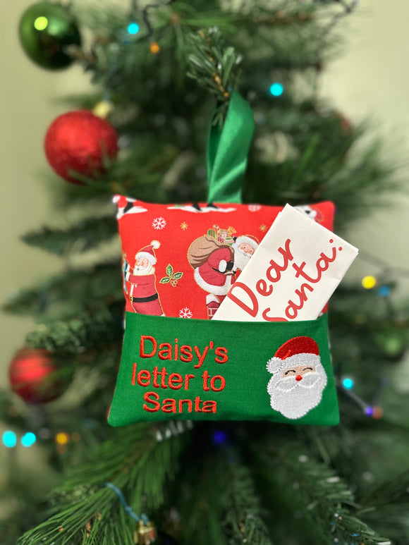 Letter to Santa cushions