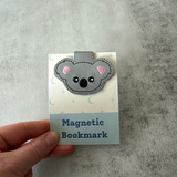 Embroidered Koala Magnetic Bookmark