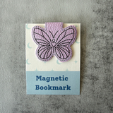 Embroidered Butterfly Magnetic Bookmark