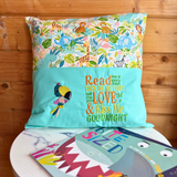 Jungle Story Book Cushion