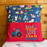 Farmyard Story Book Cushion