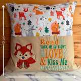 Woodland Story Book Cushion