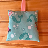 Tooth fairy cushion, mermaid print