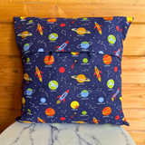 Space Embroidered Story Cushion