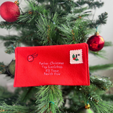 Letter to Santa Felt Envelope, Christmas Decor