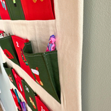 Embroidered Fabric Advent Calendar: Personalised Christmas Countdown