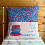 Floral Story Book Cushion