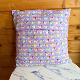 Purple Dinosaur Storybook Cushion