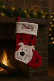 Personalised Dog Christmas Stocking
