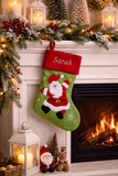 Personalised Santa Christmas Stocking