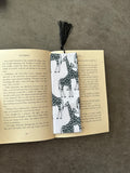 Giraffe Book Sleeve, Fabric Book Sleeve, Book Pouch or Book Cosy, Reading Gift