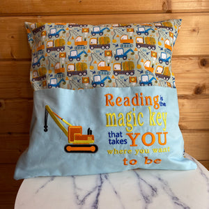 Digger Story Cushion