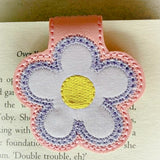 Embroidered Flower Magnetic Bookmark, Book Lover Gift