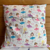 Ballet Embroidered Story Cushion