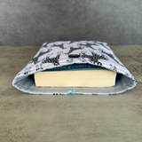 Giraffe Book Sleeve, Fabric Book Sleeve, Book Pouch or Book Cosy, Reading Gift