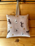 Tooth fairy cushion, horse print