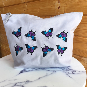 Butterfly Large Make-Up Bag