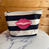 Pink Lips Make-Up Bag