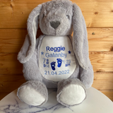 Personalised bunny, perfect newborn baby gift!